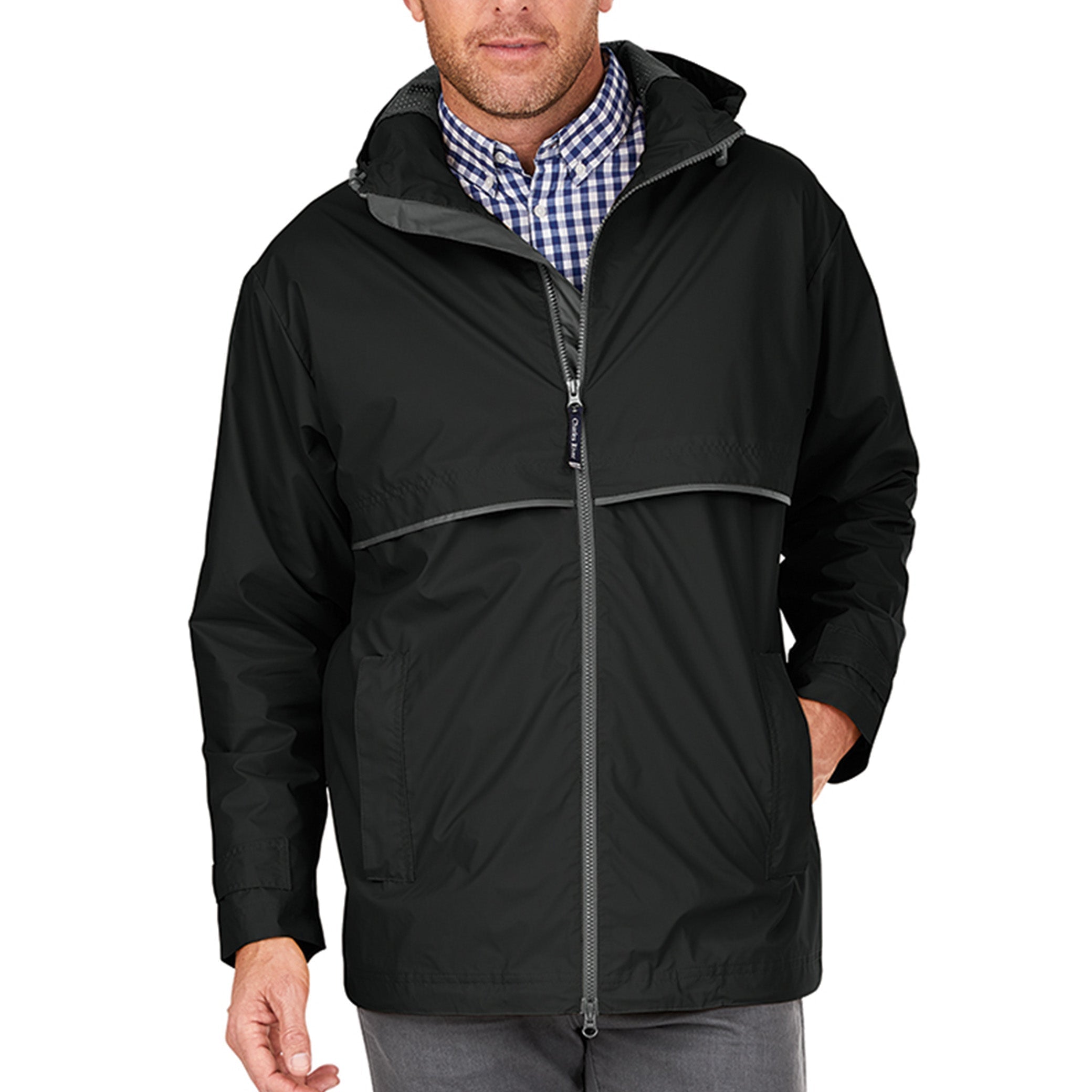 Charles River New Englander Waterproof Rain Jacket for Men & Women | Lightweight Windbreaker for Hiking, Camping & Outdoor Activities