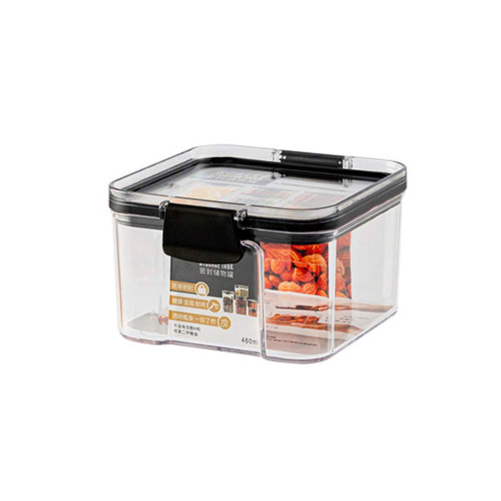 Airtight Food Storage Containers Set - BPA-Free Kitchen & Pantry Organization for Bulk Food, Flour, Sugar, Baking Supplies - Stackable, Space-Saving (460ml) - Perfect for Meal Prep, Baking & Dry Food Storage