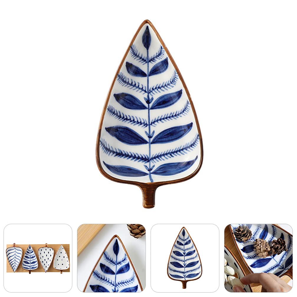 Hemoton Ceramic Sauce Dish - 6-Piece Set for Seasoning, Desserts, Appetizers | Mini Serving Plates for Kitchen, Dining Table & Party Snacks | Durable Household Tableware for Dipping Sauces, Small Bites & Food Presentation
