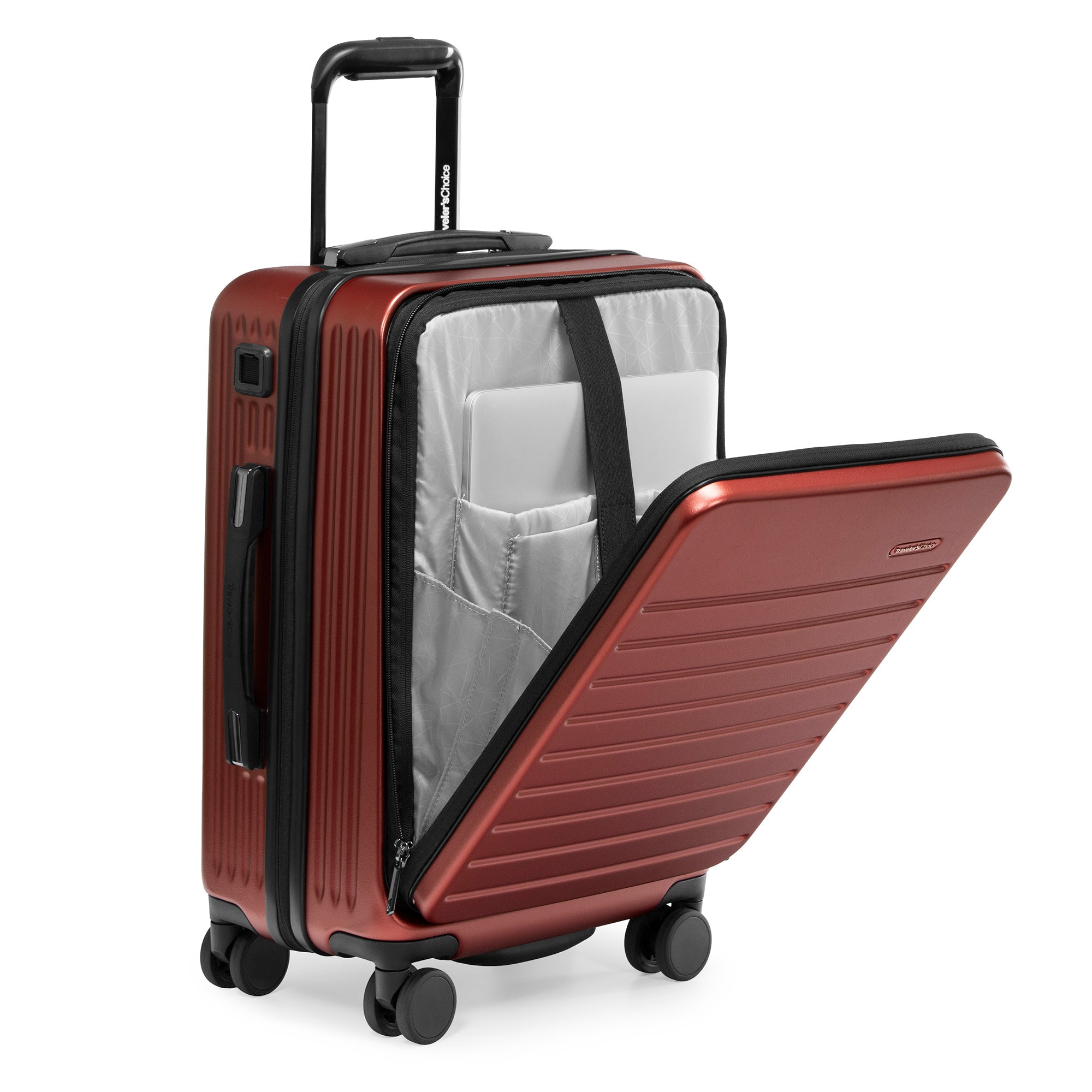Mykel Front Pocket Carry On - Lightweight Travel Backpack with USB Charging Port for Men & Women - Perfect for Airplane, Business Trips & Commuting