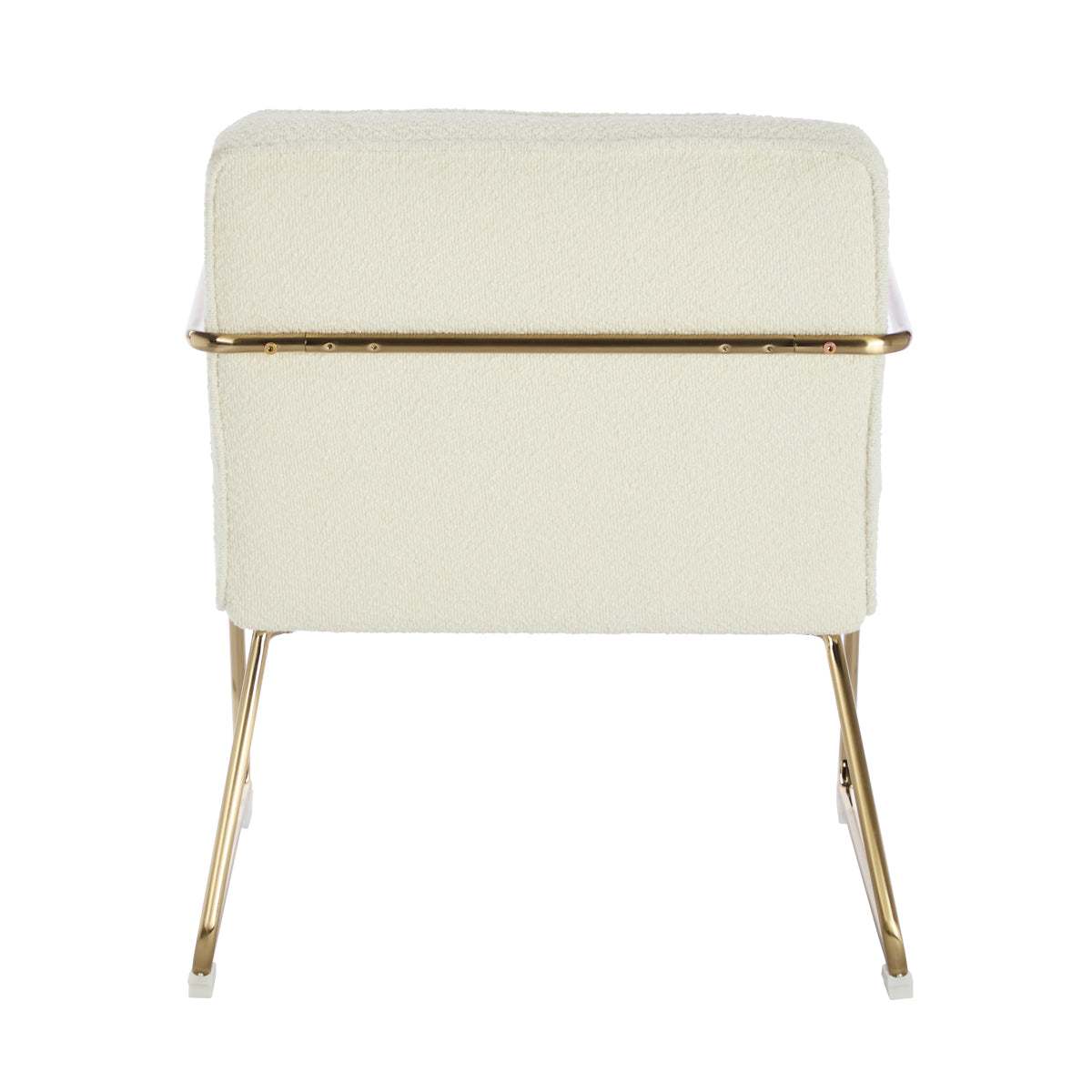 Felix Boucle Armchair - Modern Upholstered Accent Chair for Living Room, Bedroom, or Office - Cozy & Stylish Home Decor