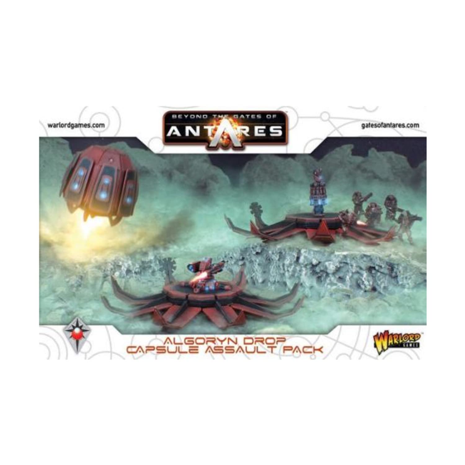 Warlord Games Algoryn Drop Capsule Assault Pack - Sci-Fi Wargaming Miniatures for Tabletop Battles | Perfect for Warhammer 40K & Sci-Fi Strategy Games