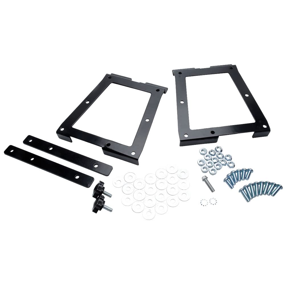 Tusk Replacement Pannier Box Mounts - Heavy Duty Motorcycle Luggage Racks for Adventure Touring & Off-Road Bikes | Perfect for Long Distance Travel & Outdoor Camping Trips
