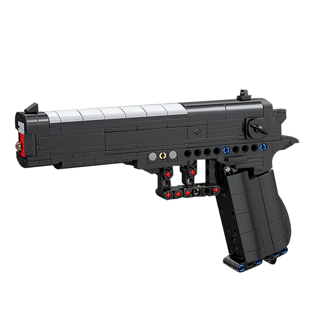 Audio Technics Simulated Shooting Toy Building Blocks - 353pcs B92 Gun Model (8.4 x 5.3 Inches) | Compatible with Lego Technic | STEM Educational Toy for Kids | Perfect for Creative Play & Collector's Display