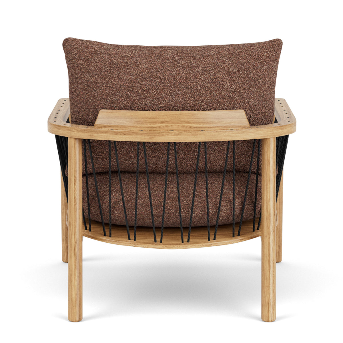 Enzo Boucle Armchair - Modern Velvet Upholstered Accent Chair for Living Room, Bedroom & Office - Stylish Comfortable Seating for Home Decor
