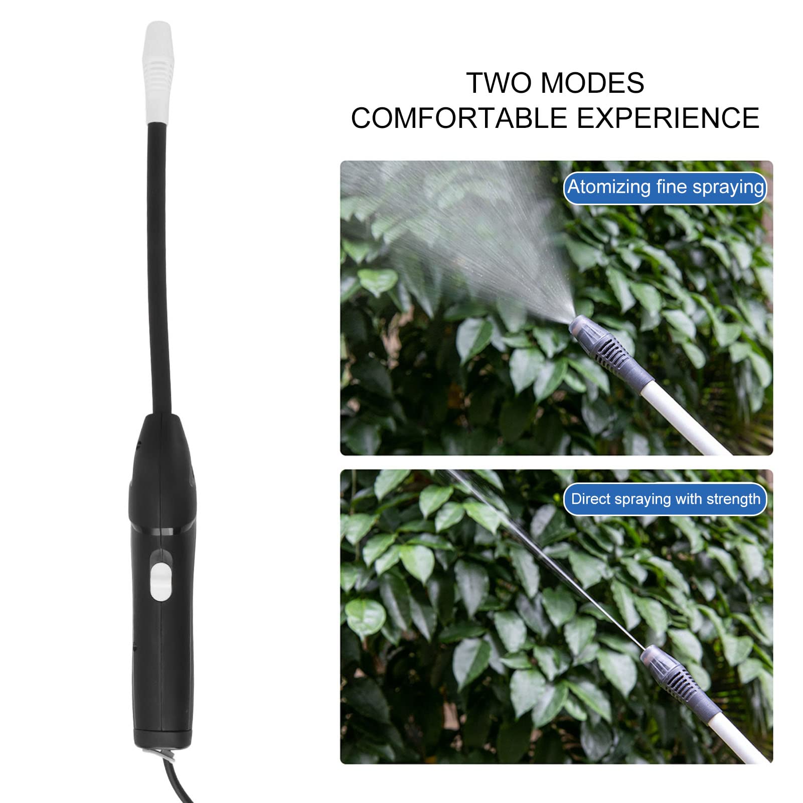 Battery Powered Electric Plant Sprayer - Adjustable Nozzle Handheld Garden Sprayer for Yard, Lawn, Weeds & Plants | Portable Automatic Watering Wand & Plant Mister for Indoor/Outdoor Gardening & Landscaping