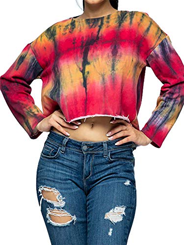 Yawstl0004 Tie-dye Red