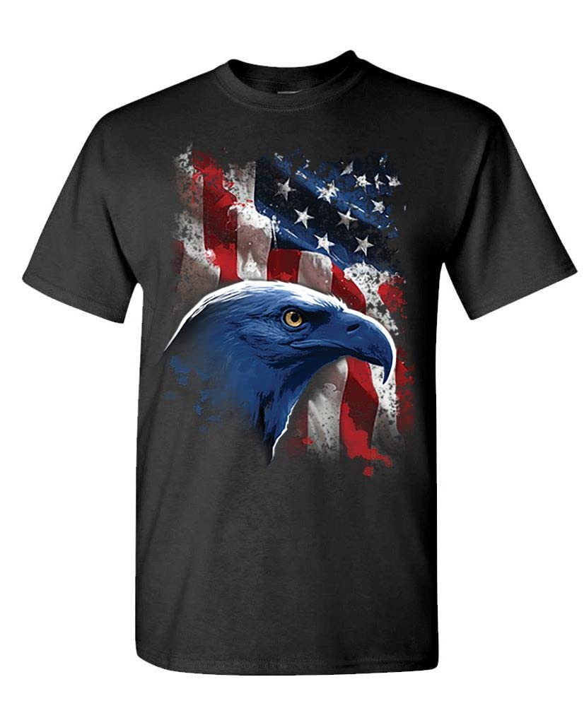 American ICON - Patriotic Eagle USA Unisex T-Shirt | Vintage American Flag Design | Perfect for 4th of July, Memorial Day & Patriotic Events