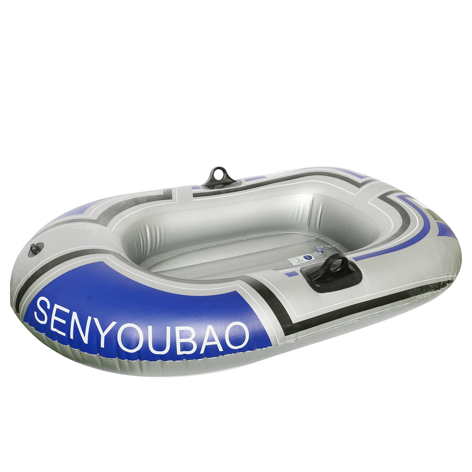BESTHLS Inflatable Boat for Swimming, Fishing & Lake Adventures - Portable Air Boat for Pool, Beach & Outdoor Water Activities