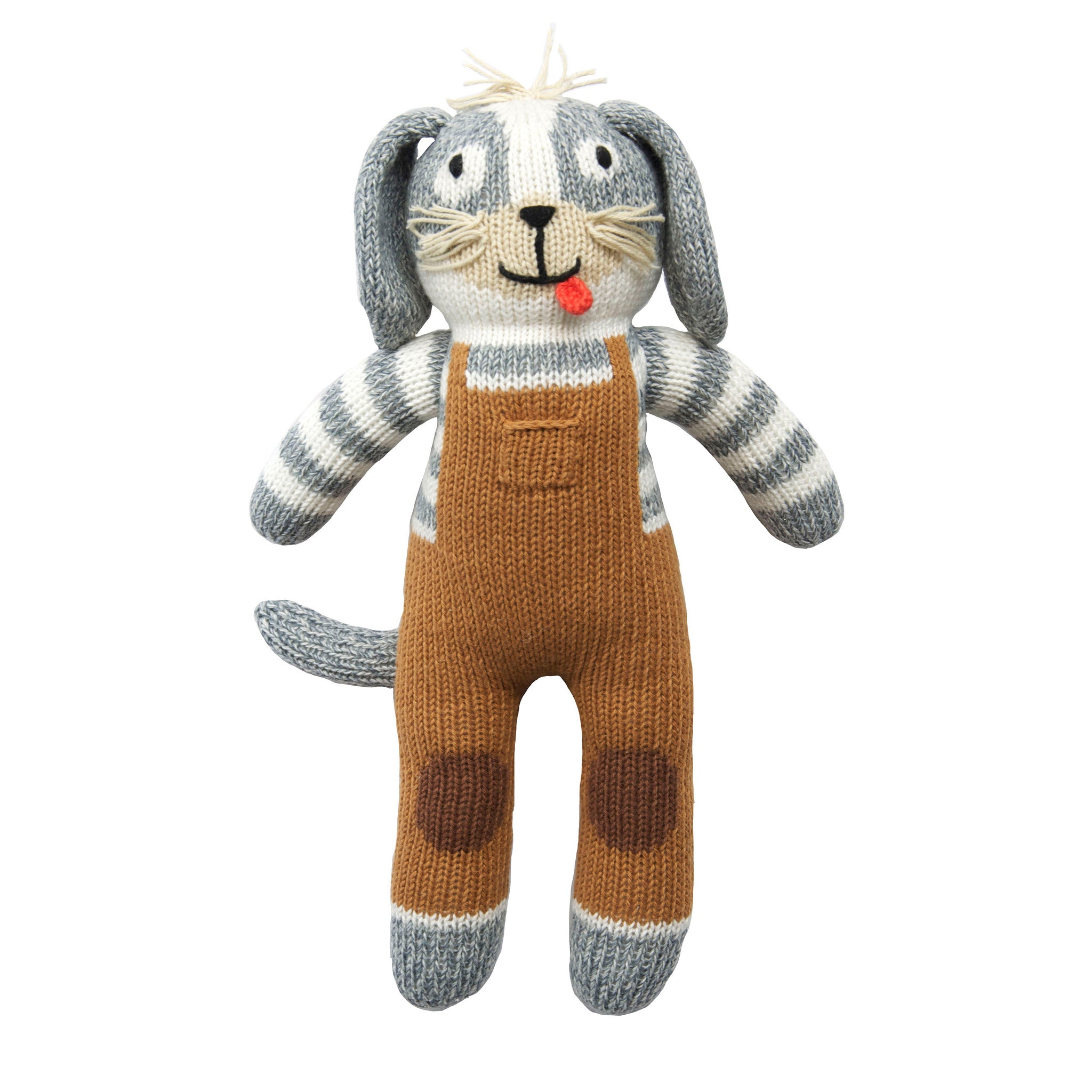 Blabla Kids Plush Toy - Adorable Handmade Organic Cotton Stuffed Animal Dog for Babies & Toddlers | Perfect for Cuddling, Nursery Decor, and Gift Giving