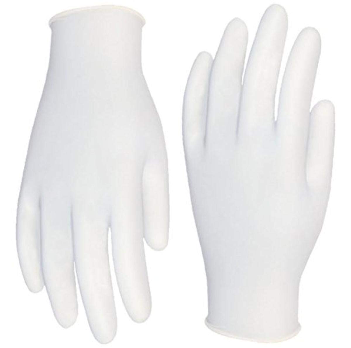 Cordova 4015XL Silver Industrial Grade Latex Powder Free Disposable Gloves - X-Large (1000-Pack) | Heavy Duty, Chemical Resistant for Cleaning, Food Service, Medical Use & Industrial Work
