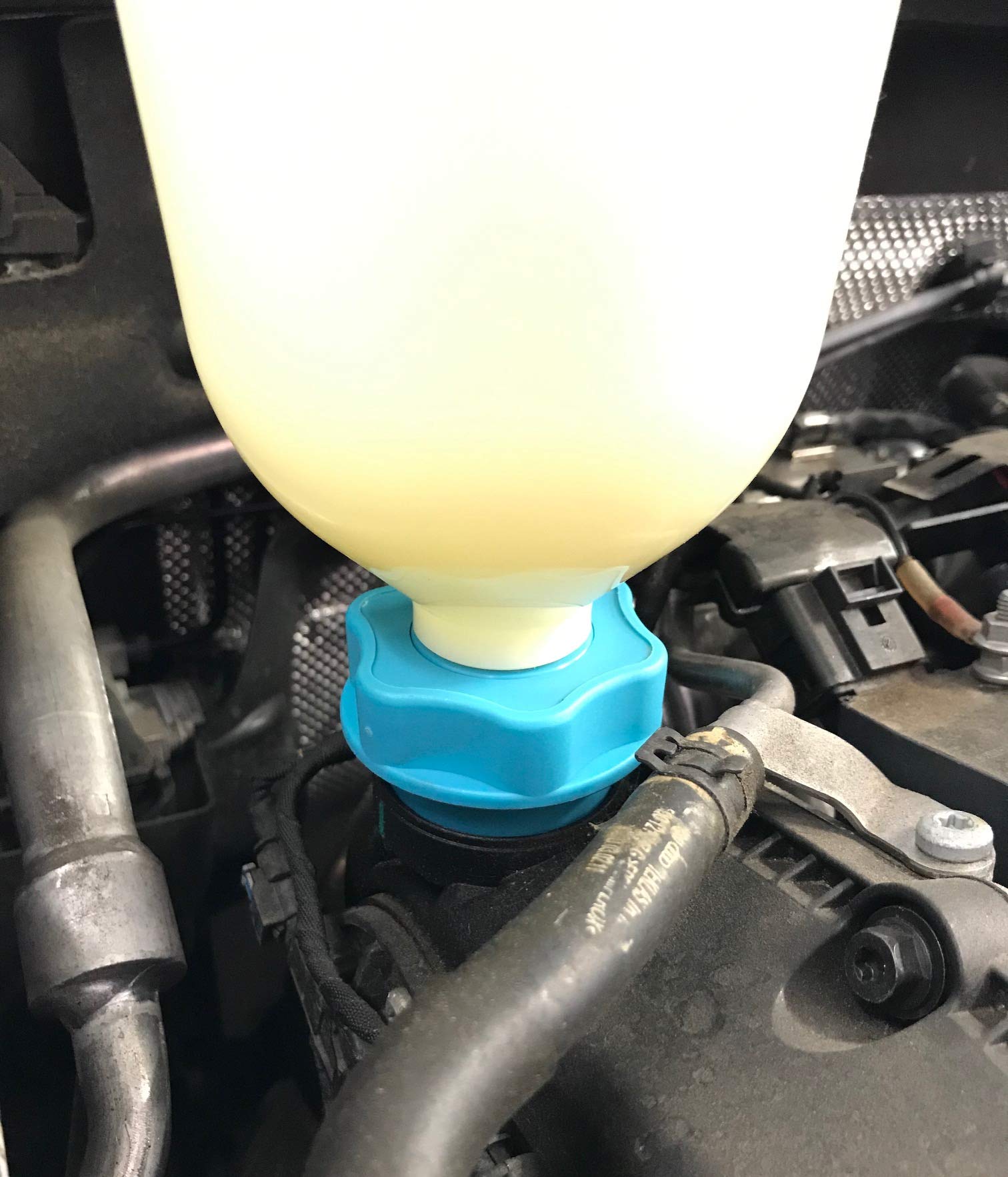 CTA Tools 7471 Oil Filling Funnel - Durable Automotive Oil Change Funnel for Engine, Transmission & Differential Fluid - Perfect for DIY Car Maintenance & Garage Use