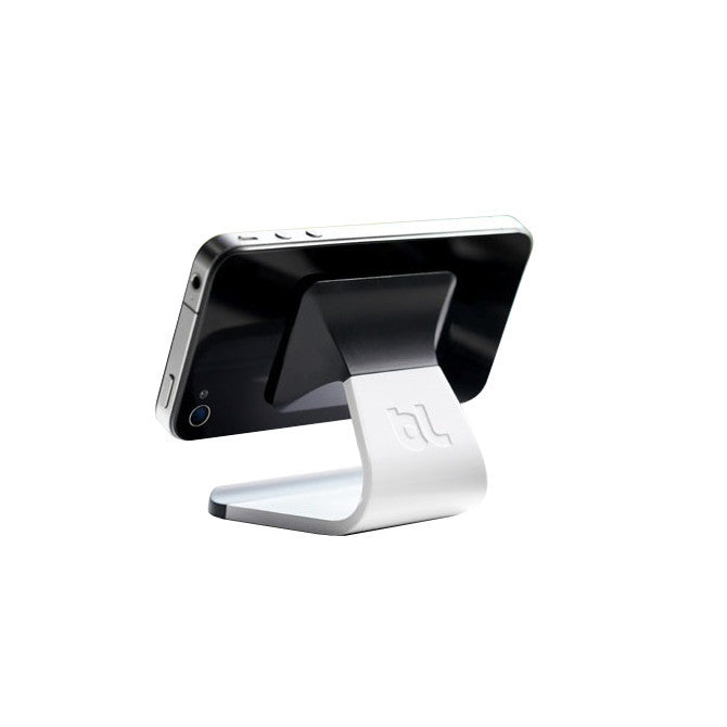 Bluelounge Milo Micro Suction Stand - Universal Phone Holder for Desk, Car, Bed - Secure Mount for iPhone, Samsung, Smartphones - Perfect for Work, Driving, Watching Videos