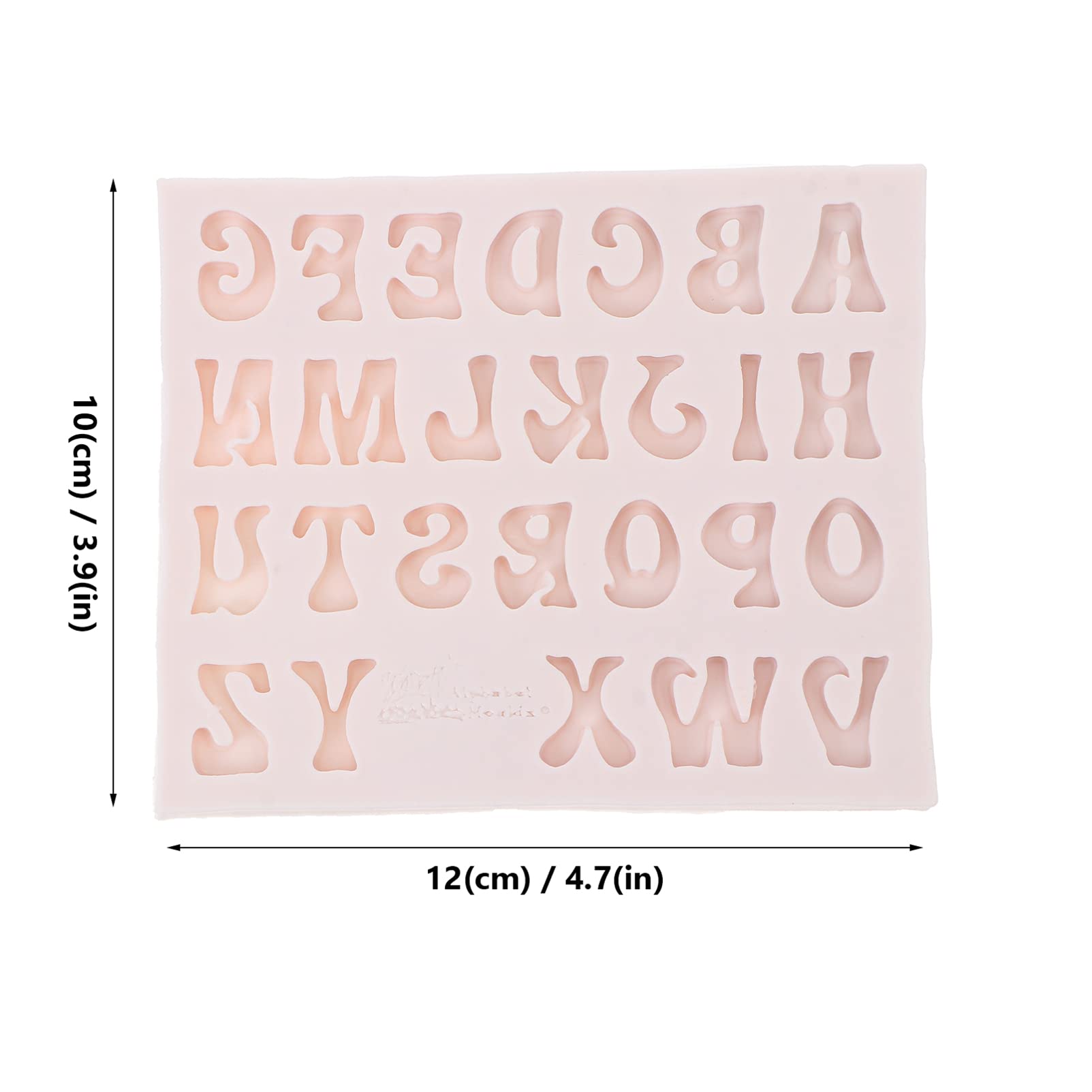 Hemoton 4-Piece Silicone Cake Mold Set - Number & Alphabet Chocolate Molds for Baking, DIY Decorations, Cupcakes, and Party Treats - Perfect for Birthdays, Weddings, and Holiday Desserts
