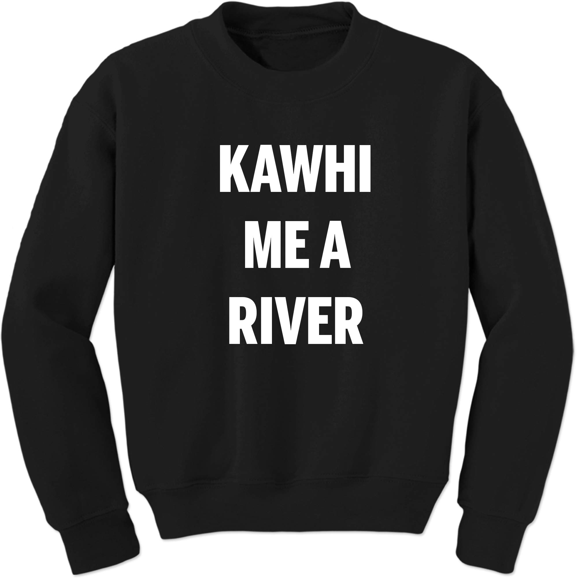 FerociTees Kawhi Me A River Crewneck Sweatshirt for Men & Women | Funny Basketball Fan Gift | Perfect for Game Day & Casual Wear