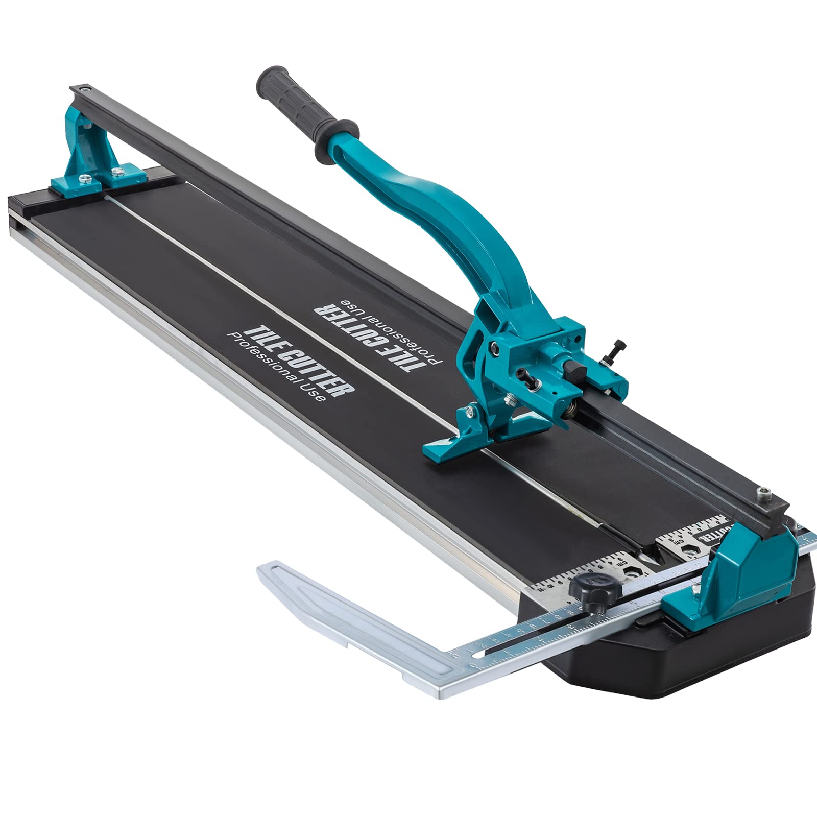 Mophorn 31 Inch Manual Tile Cutter with Laser Positioning - Alloy Wheel, Ergonomic Handle & Accurate Rulers for Large Tiles (0.24