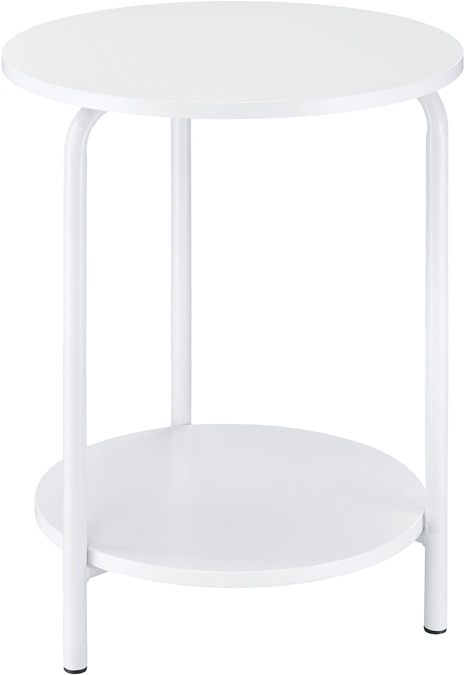 Office Star Elgin Accent Table - Modern Side Table for Living Room, Bedroom & Office - Small End Table with Sturdy Metal Base - Perfect for Coffee, Books & Decor (ELG)