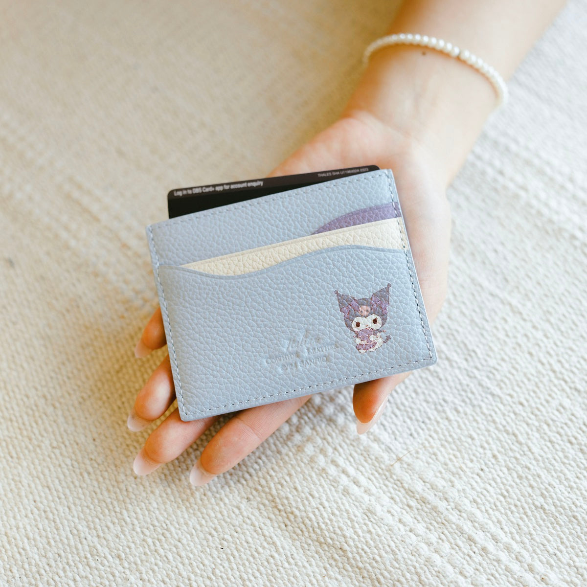 Premium Samuel Ashley x Sanrio Leather Card Holder - Cute Hello Kitty & Friends Wallet for Credit Cards, ID, Business Cards - Perfect for Everyday Use, Travel & Gift Giving