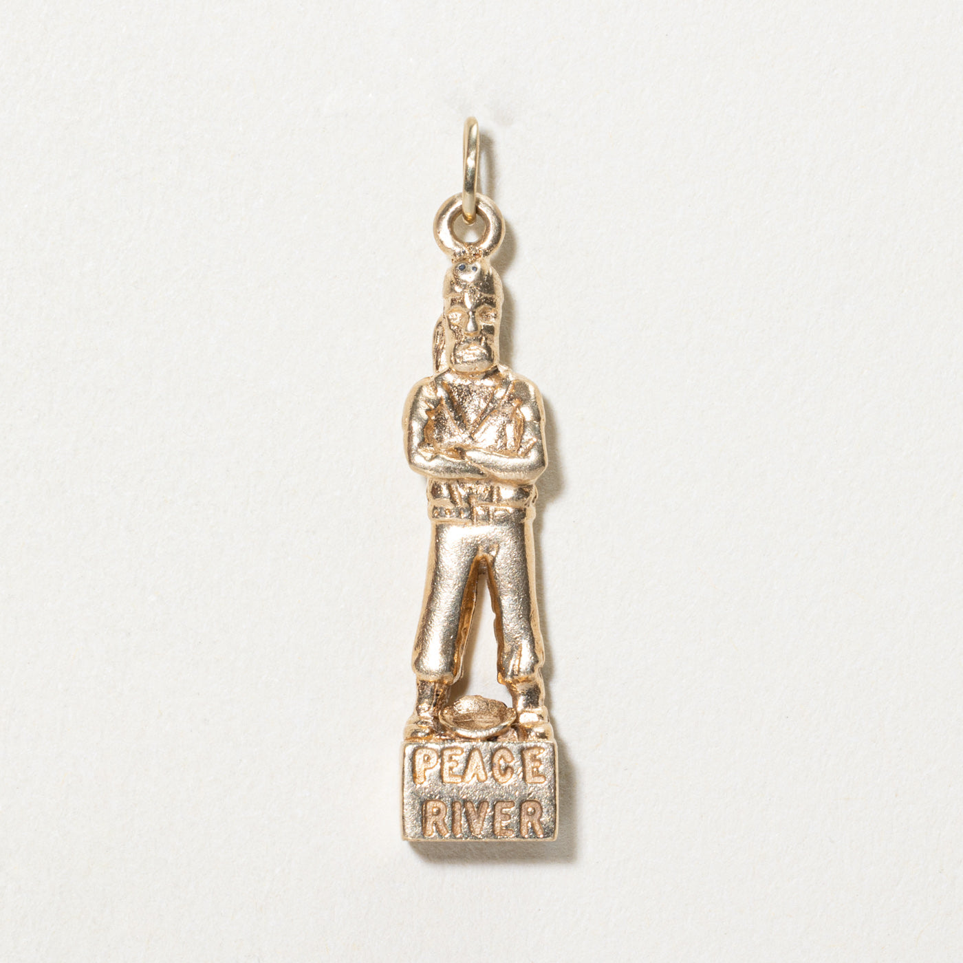 10K Yellow Gold Davis Peace River Charm Pendant - Elegant Jewelry for Necklaces & Bracelets - Perfect Gift for Birthdays, Anniversaries & Special Occasions