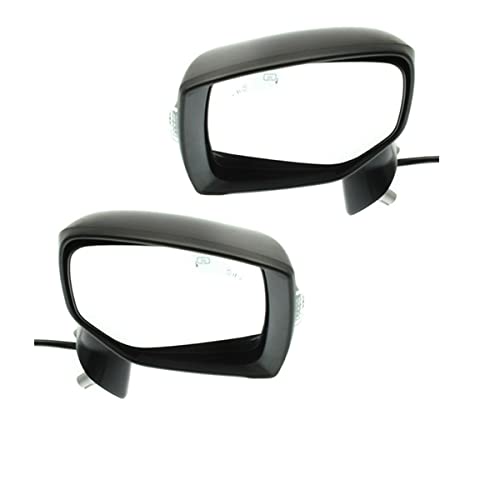 Power Heated Side Mirrors with Turn Signal & Blind Spot Detection for 2015-2017 Subaru Legacy & Outback - Perfect for Winter Driving and Enhanced Safety