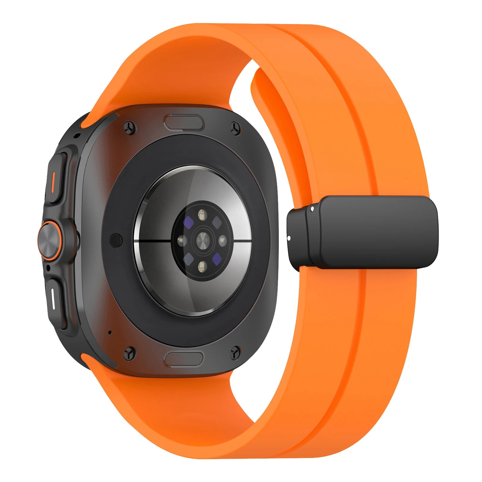 Magnetic Silicone Band for Samsung Galaxy Watch Ultra - Durable, Comfortable Strap for Workout, Running & Outdoor Activities