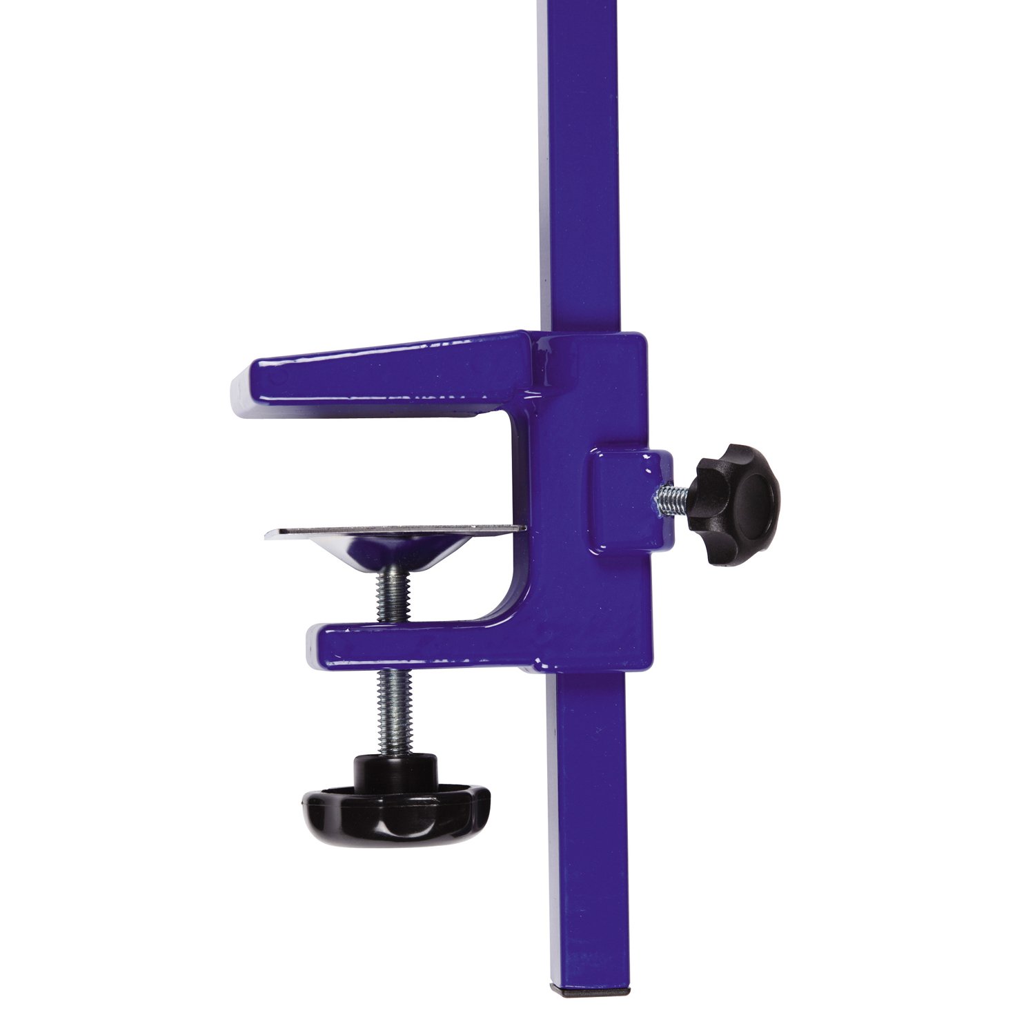 Pet Edge Master Equipment Blue Aluminum Pet Grooming Arm with Clamp - Professional Dog Grooming Table Attachment for Home & Salon Use - Secure Grooming Loop for Safe Pet Handling