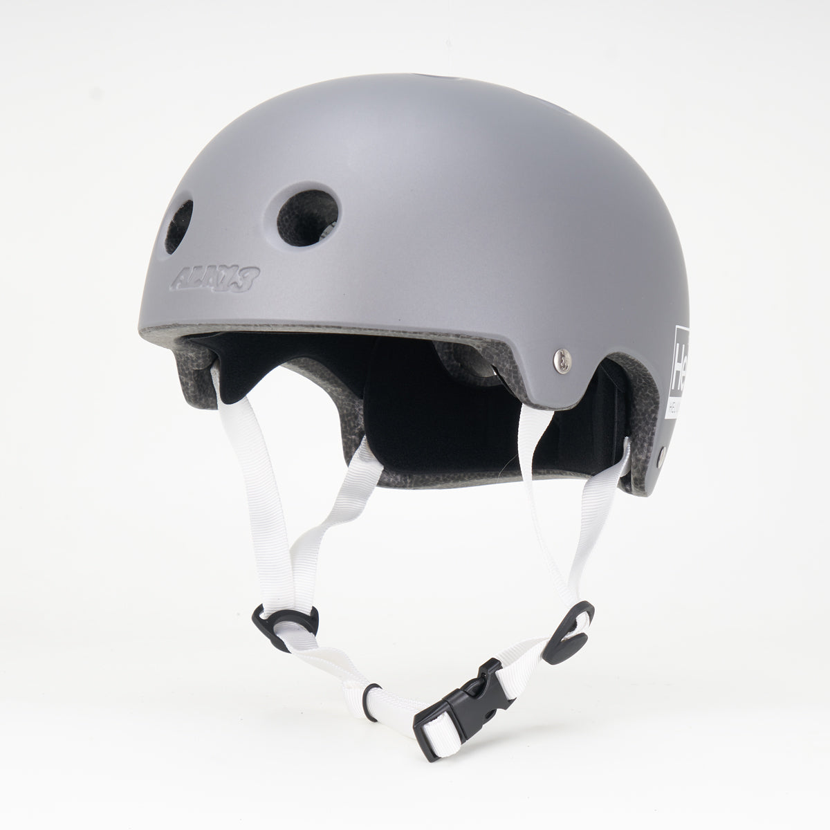 ALK13 x Famus Helium Helmet - Lightweight Bike Helmet for Adults - Grey/White - Perfect for Cycling, Mountain Biking & Road Safety