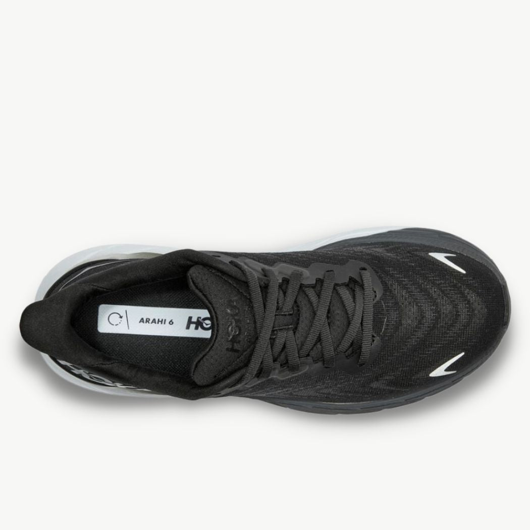 Hoka Arahi 6 Women's Running Shoes - Lightweight Stability Sneakers for Road Running, Jogging & Gym Workouts - Perfect for Marathon Training, Walking & Daily Comfort