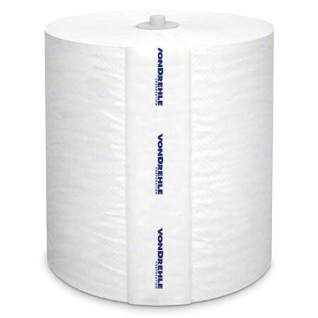 Von Drehle White Hardwound Roll Towel - 7.9