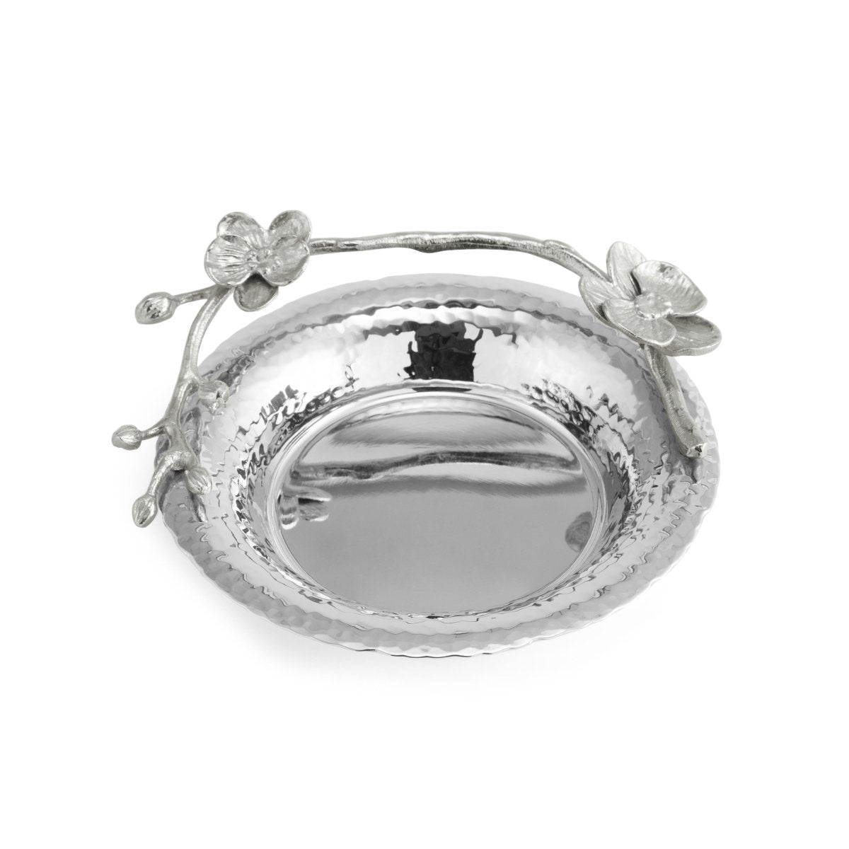 Premium White Orchid Wine Coaster & Stopper Set - Elegant Wine Accessories for Chilling and Preserving Wine - Perfect for Dinner Parties, Weddings, and Home Bars