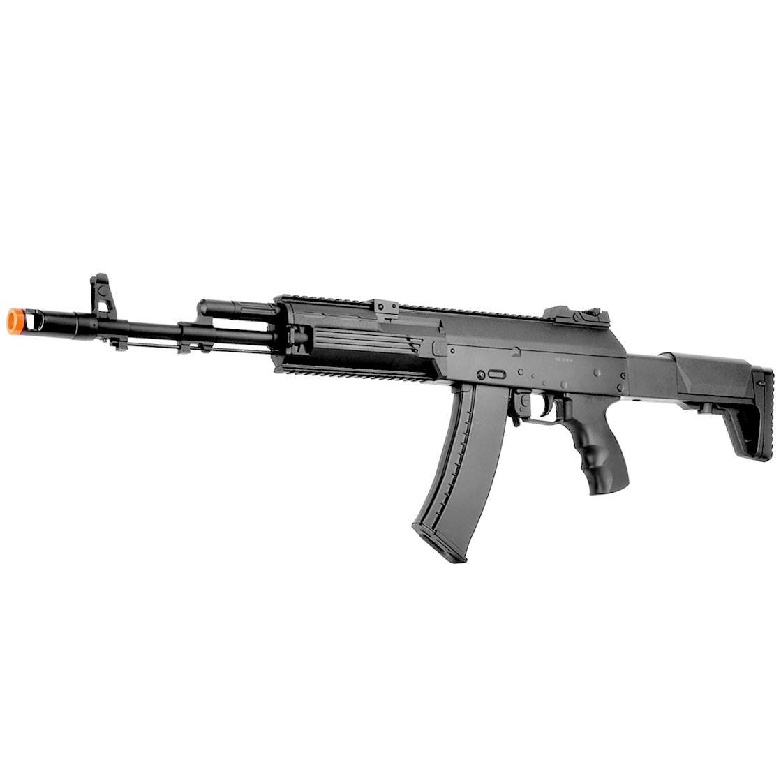 BBTAC AK-47 Electric Airsoft Rifle - Full Auto AEG with Battery, Charger & Magazine - Shoots 6mm BBs - Perfect for Airsoft Battles, Tactical Training & Outdoor Shooting Games