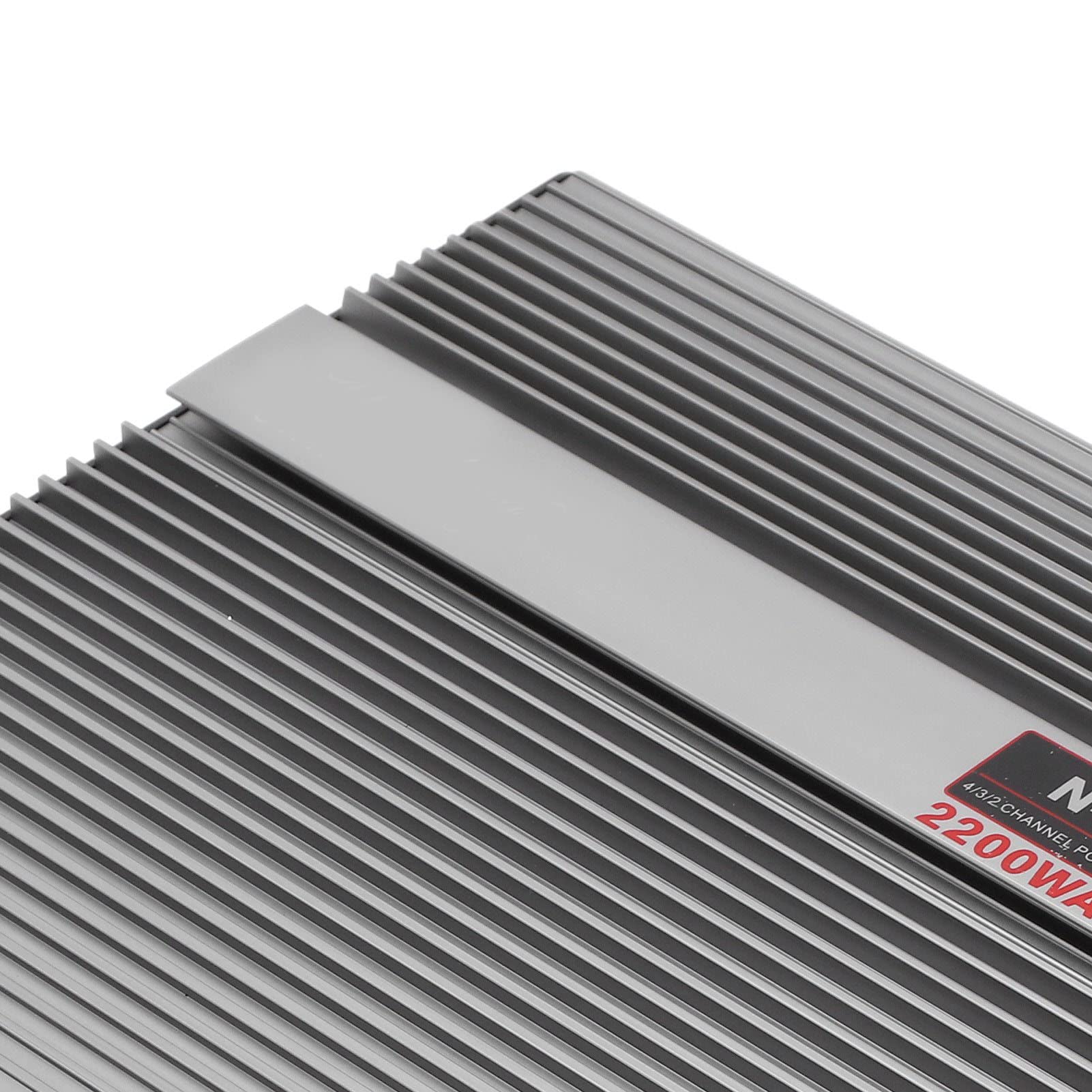 2200W High Power Car Amplifier - Metal Subwoofer Amp with Tuning Delay for Enhanced Car Audio | Perfect for Car Stereo Systems & Bass Boost