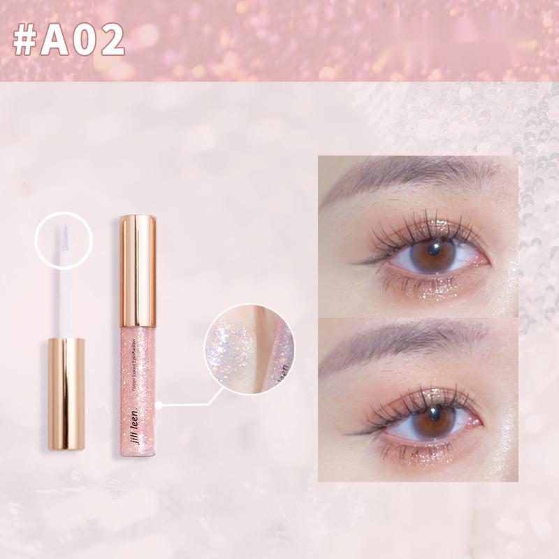 JILL LEEN Starry Liquid Eyeshadow - Long Lasting Shimmer Metallic Eye Makeup for Party, Night Out & Special Occasions