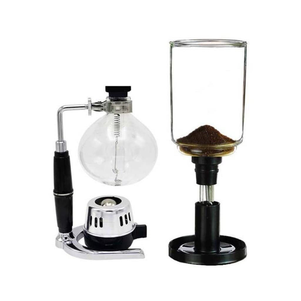 Premium Siphon Coffee Maker with Alcohol Lamp - High-Temperature Resistant Glass Brewer for 5 Cups - Perfect for Home Baristas & Coffee Enthusiasts - Ideal for Specialty Coffee Brewing, Gifts & Café Style Experience