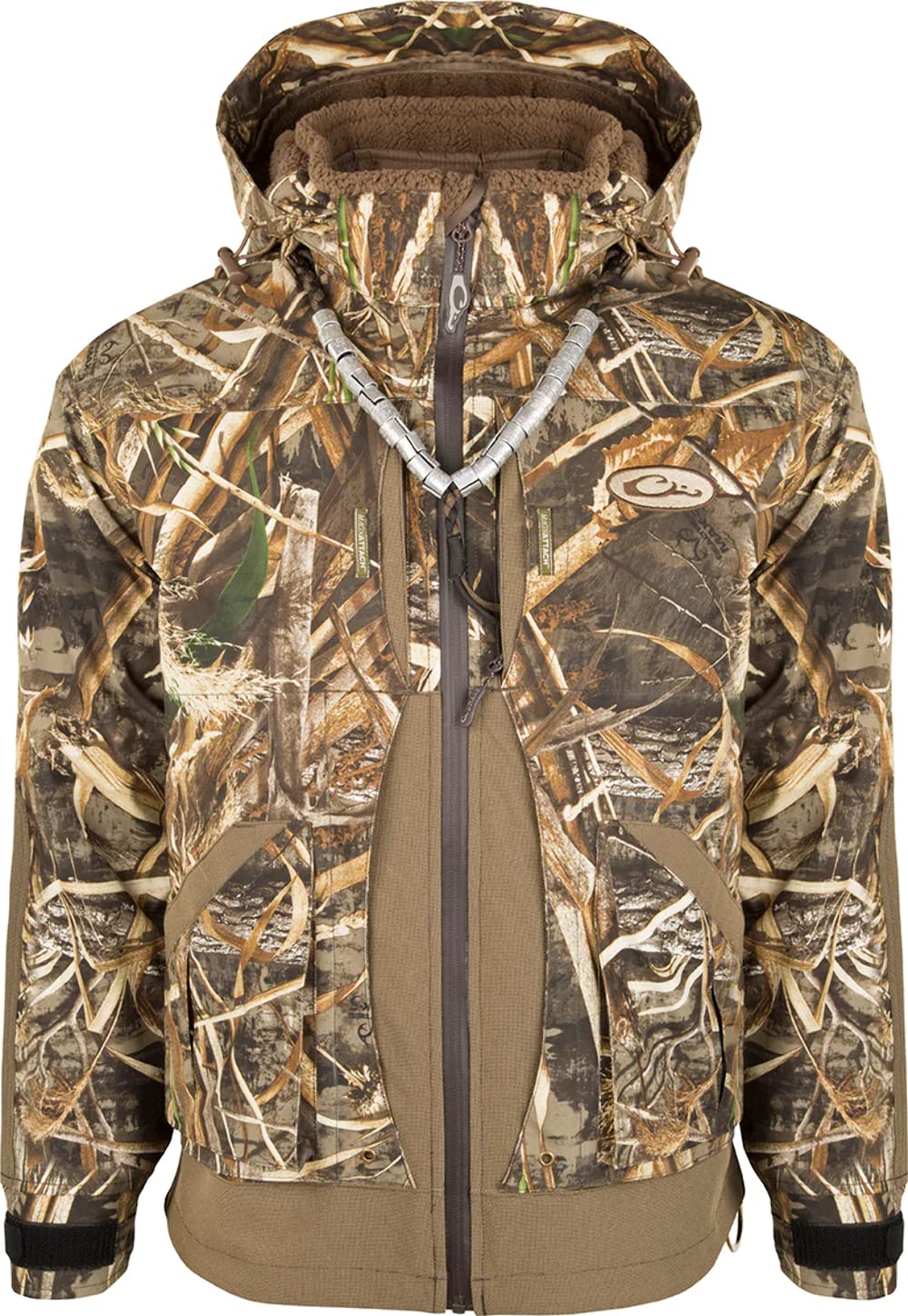 Drake Waterfowl Men's Guardian Elite 3-in-1 Hunting Jacket - Waterproof Windproof Camo Coat for Cold Weather - Ideal for Duck Hunting, Waterfowling & Outdoor Adventures