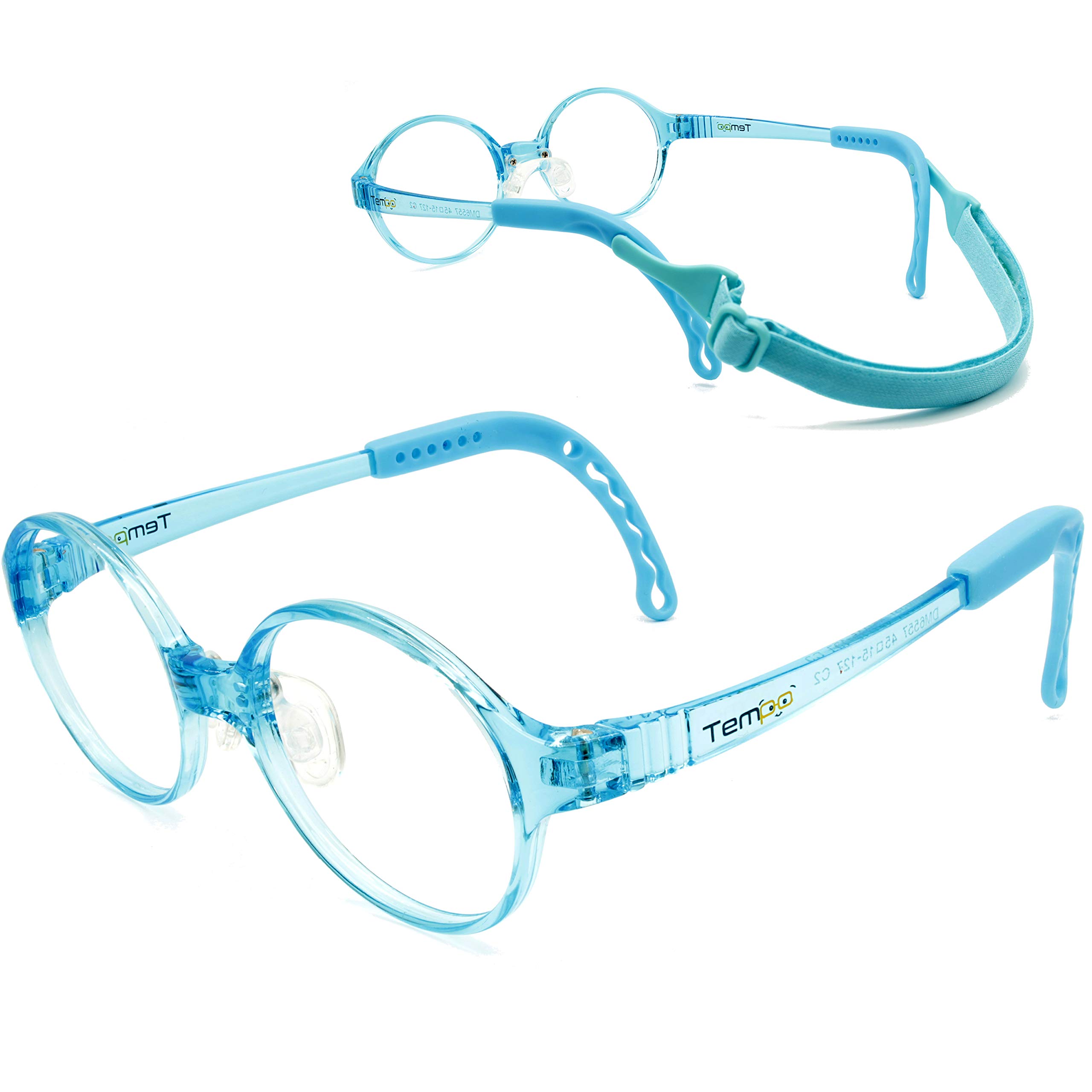 Adjustable Kids Glasses for Boys & Girls - Prescription Eyeglasses for Children with Flexible Frames - Perfect for School, Reading, and Daily Activities (2004)