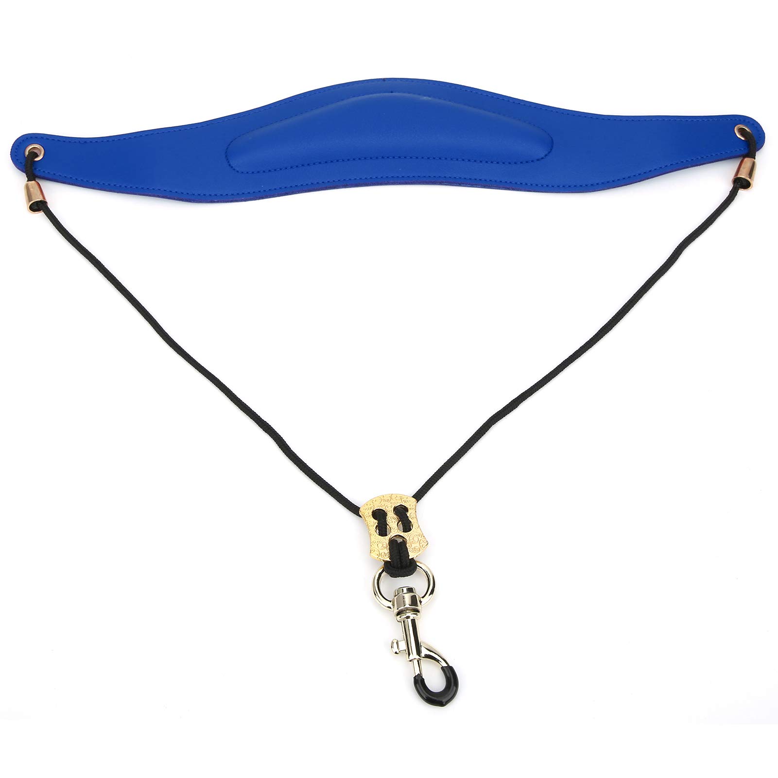 **Alomejor Adjustable Saxophone Strap - Soft Padded Shoulder & Neck Support with Cotton & Artificial Leather - Perfect for Jazz, Band, & Music Performances**