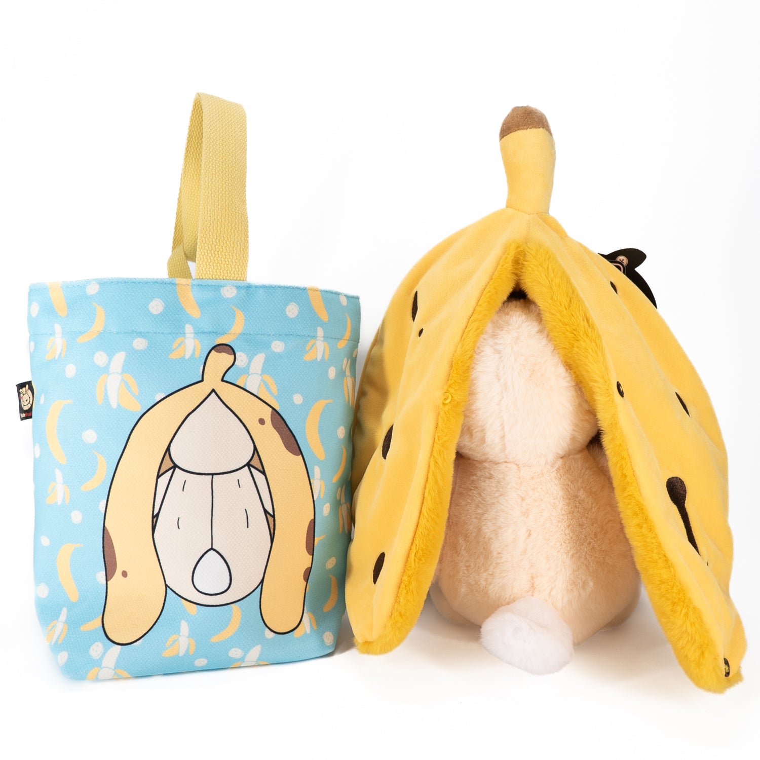 Plushie Dreadfuls Bunana Rabbit Stuffed Animal Toy - Soft Cuddly Bunny Plush for Kids, Collectors & Gift Giving | Perfect for Bedroom Decor, Nursery Comfort & Anxiety Relief