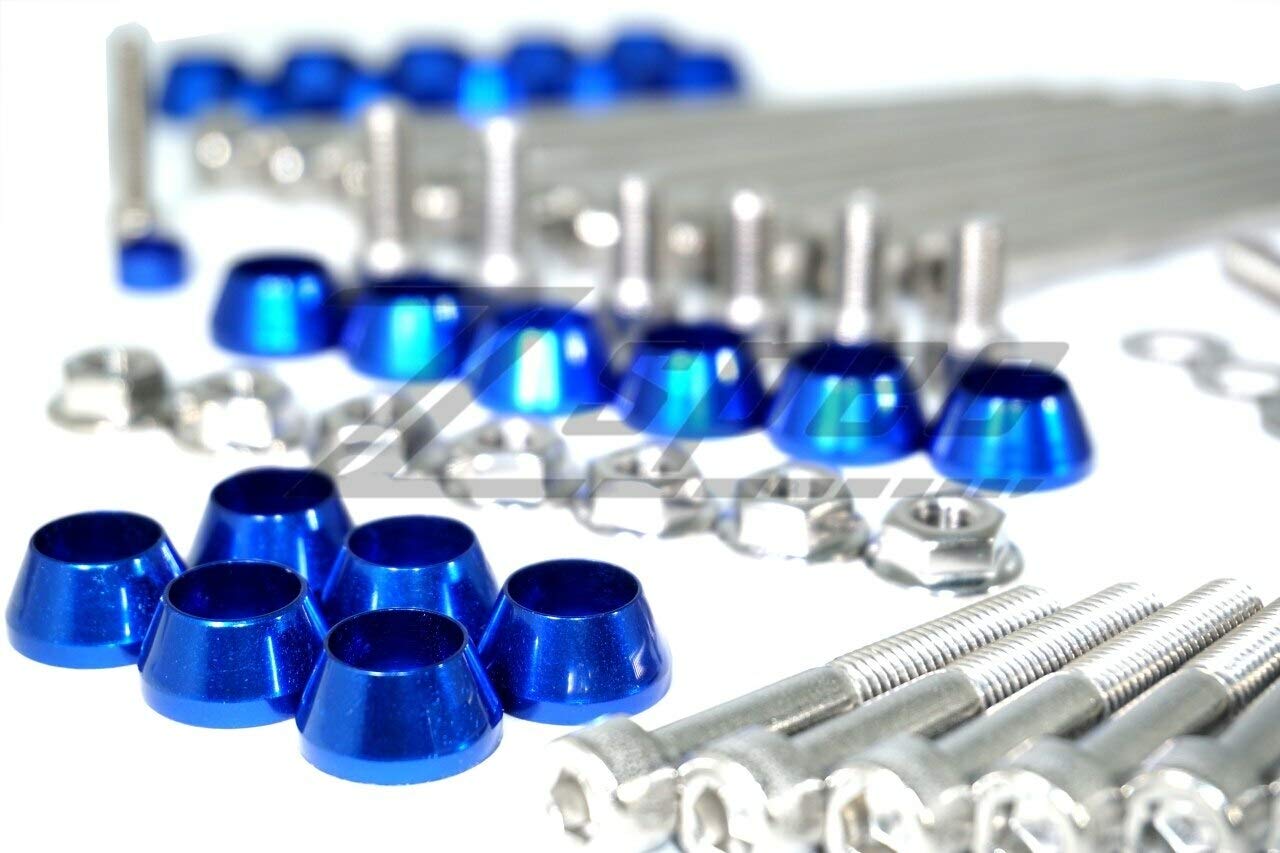 ZSPEC Stainless Steel & Billet Bolt Kit - Compatible with FAST 102mm LSXR & LSXRT Intake Manifolds | Neochrome Finish | High-Performance Engine Upgrade for LSX Engines | Perfect for Racing & Custom Builds
