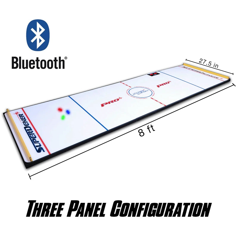 SuperDeker Pro 3 Panel Hockey Training System - Improve Stickhandling & Shooting Skills for Ice & Street Hockey Players | Perfect for Home, Rink & Backyard Practice