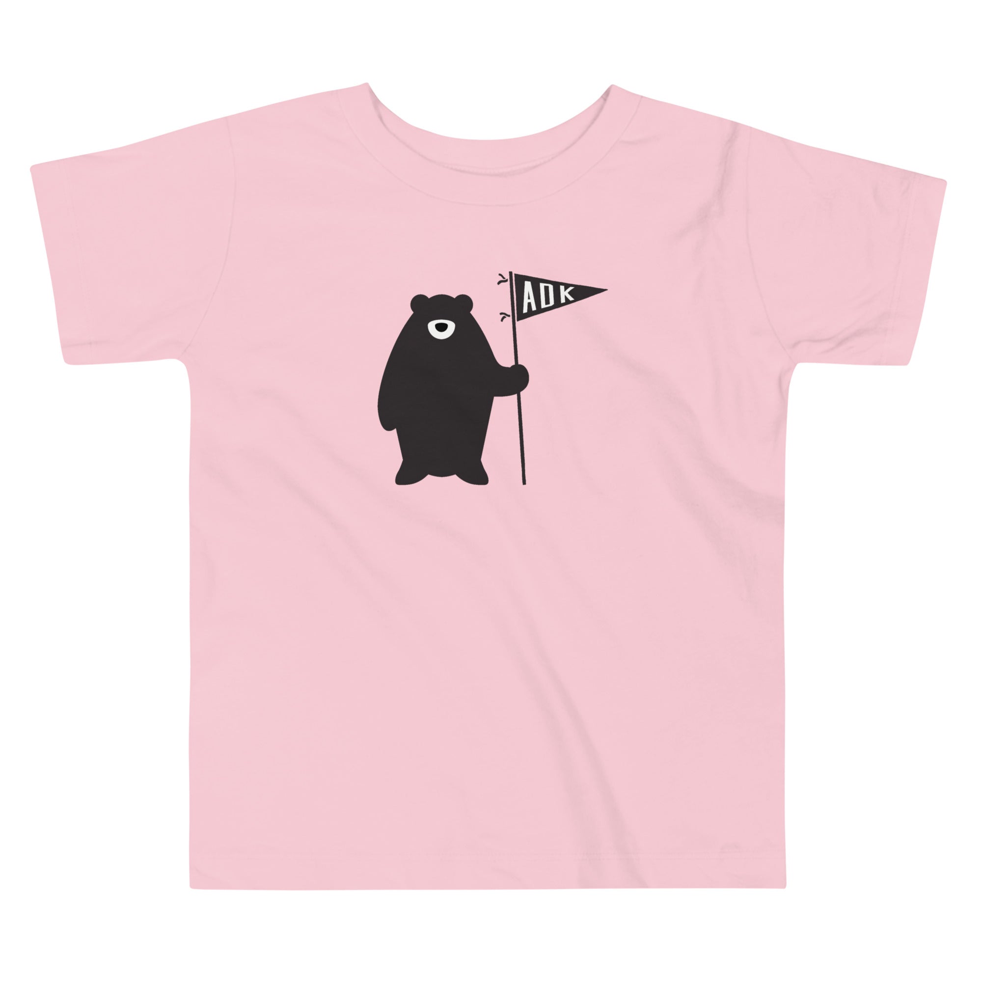Adorable Bear Cub Graphic T-Shirt for Toddlers - Soft Cotton Kids Tee for Playtime & Everyday Wear