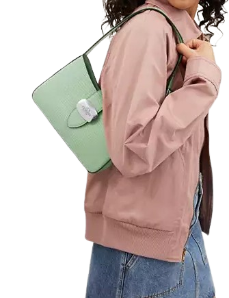 Coach Eliza Shoulder Bag for Women - Genuine Leather Crossbody Purse with Adjustable Strap, Fashionable Handbag for Work, Travel & Everyday Use