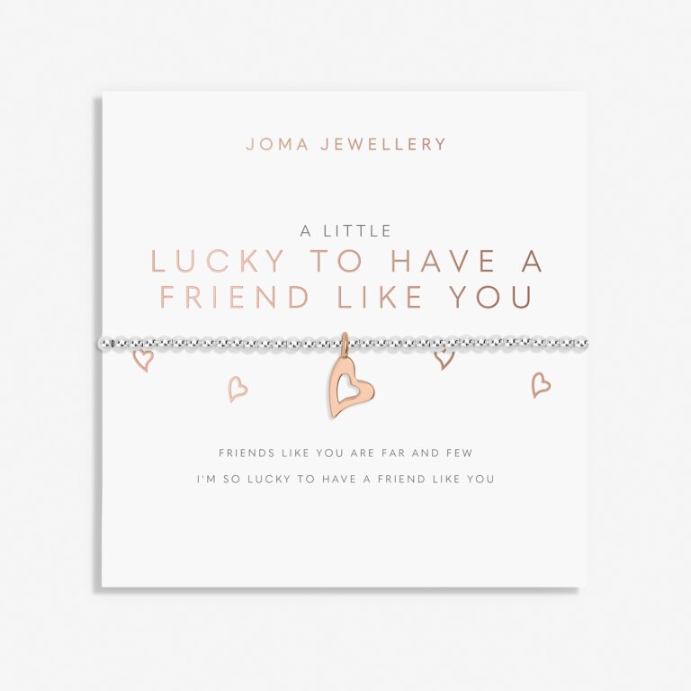 Joma Jewellery Lucky Friendship Bracelet - Perfect Gift for Best Friends, Birthday, Anniversary & Everyday Wear