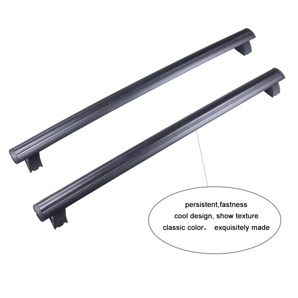 SCITOO Heavy Duty Roof Rack Cross Bars for 2011-2021 Jeep Grand Cherokee | 150LB Capacity Cargo Carrier | Kayak & Luggage Rack System | Perfect for Outdoor Adventures, Camping & Road Trips
