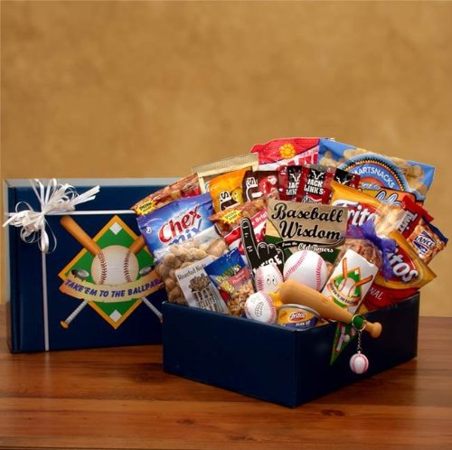 Baseball Lovers Gift Box Set for Men & Boys - Perfect Baseball Themed Present for Birthday, Father's Day & Sports Fans | Game Day, Office Decor & Fan Cave Accessories