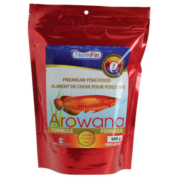 NorthFin Premium Arowana Fish Food - High Protein Pellets for Large Tropical Fish - Ideal for Arowana, Oscar, and Other Carnivorous Fish - Perfect for Aquarium & Pond Feeding