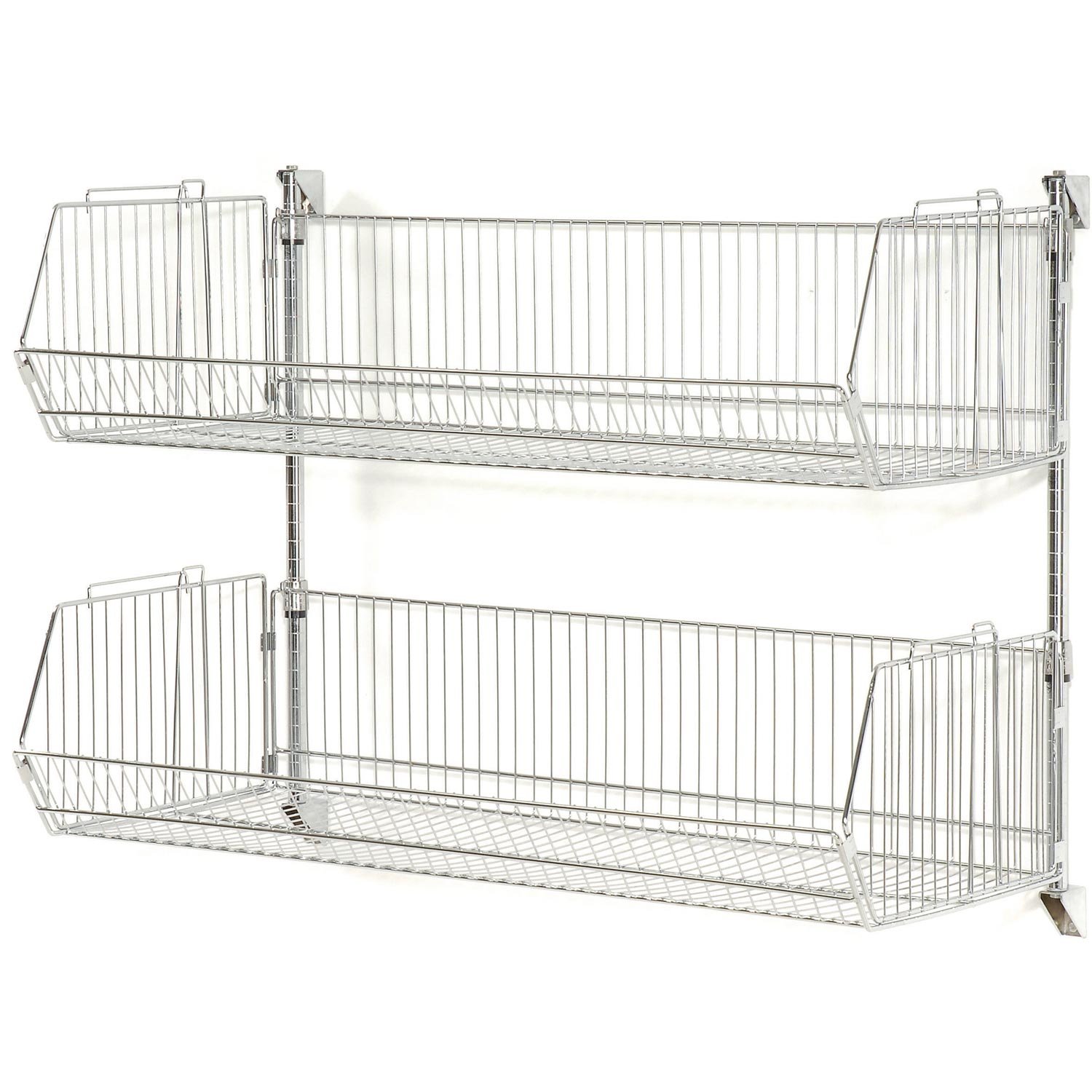 Nexel Wall Mount Basket Shelf 36