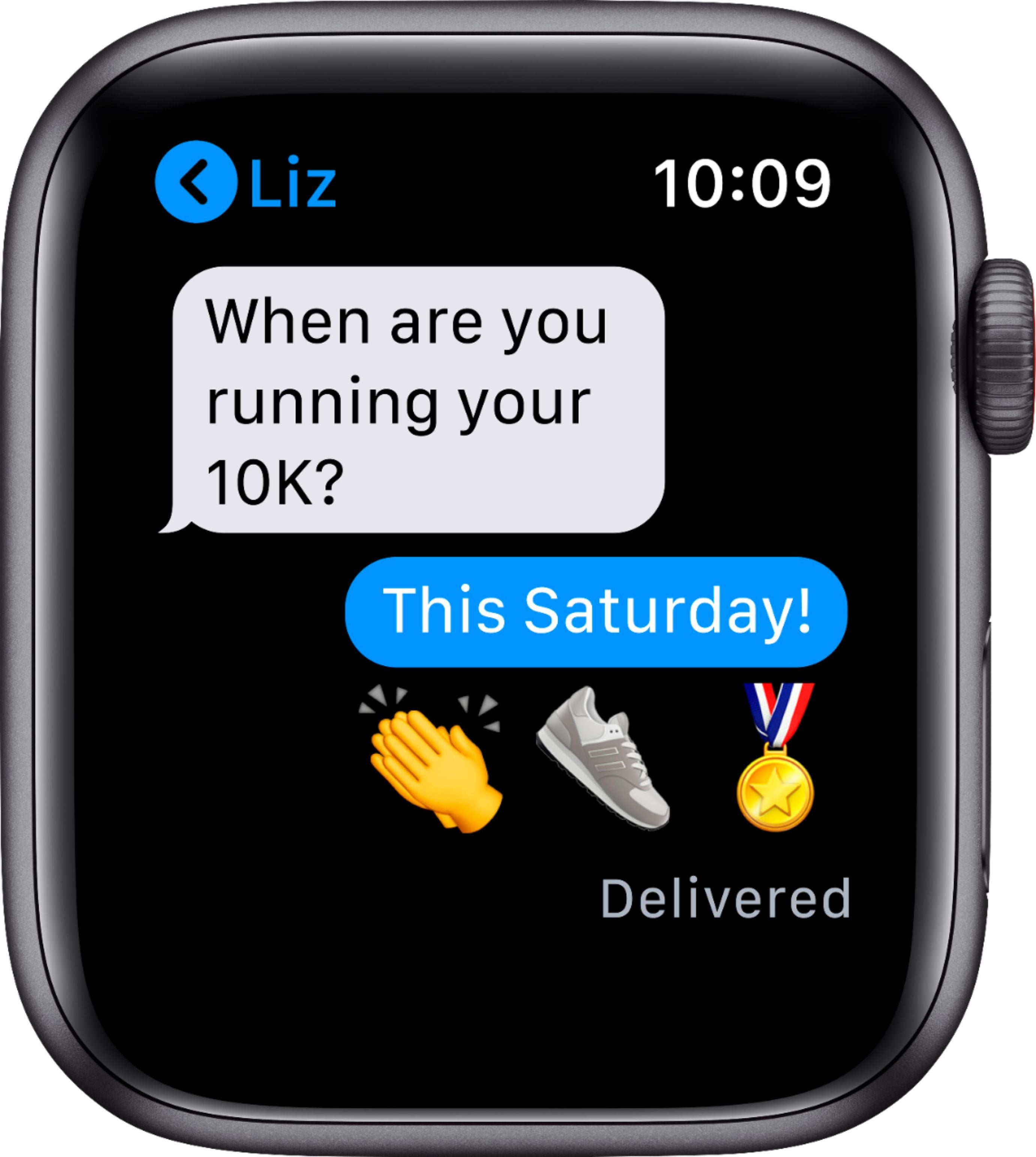 Apple Watch SE 40mm GPS + Cellular Smartwatch - Space Gray Aluminum Case with Sport Loop Band (MYED2LL/A) | Fitness Tracker, Heart Rate Monitor & Water Resistant for Running, Swimming & Daily Use