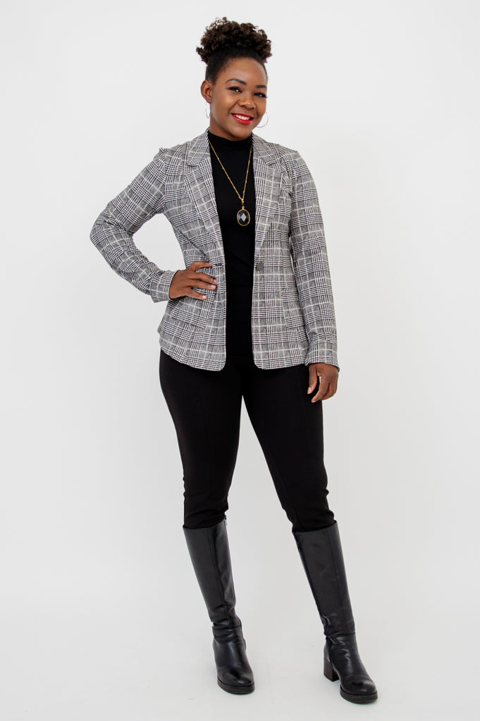 Anders Women's Blazer - Bella Style Bamboo Fabric - Perfect for Office Wear, Business Meetings & Formal Events