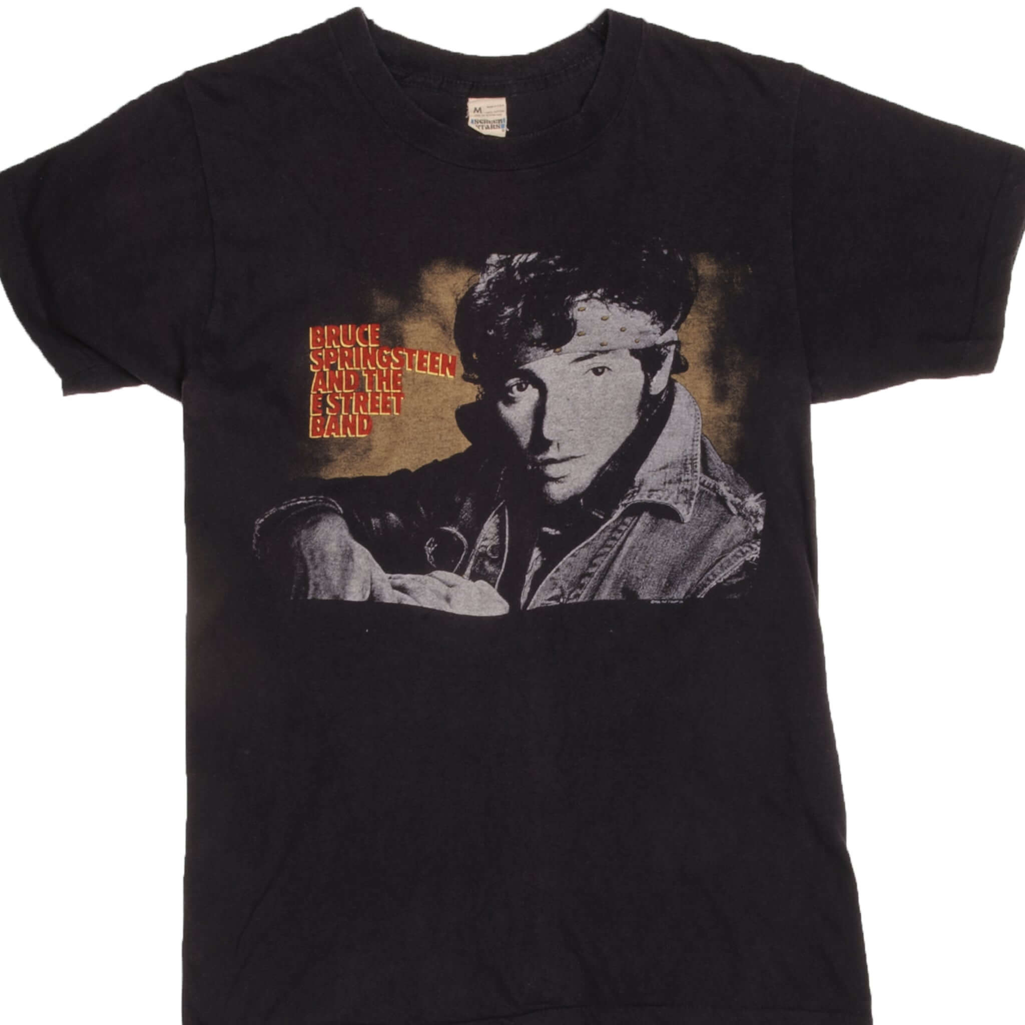 Vintage Bruce Springsteen & The E Street Band 1985 Tour T-Shirt - Small Size, Made in USA - Perfect for Concerts, Music Festivals & Retro Fashion
